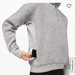 Lululemon Sherpa Jacket Half Zip